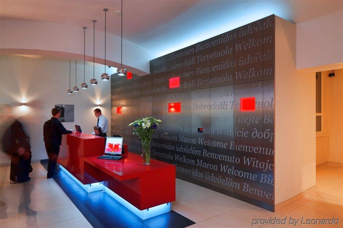 Red & Blue Design Hotel Prague Interior photo